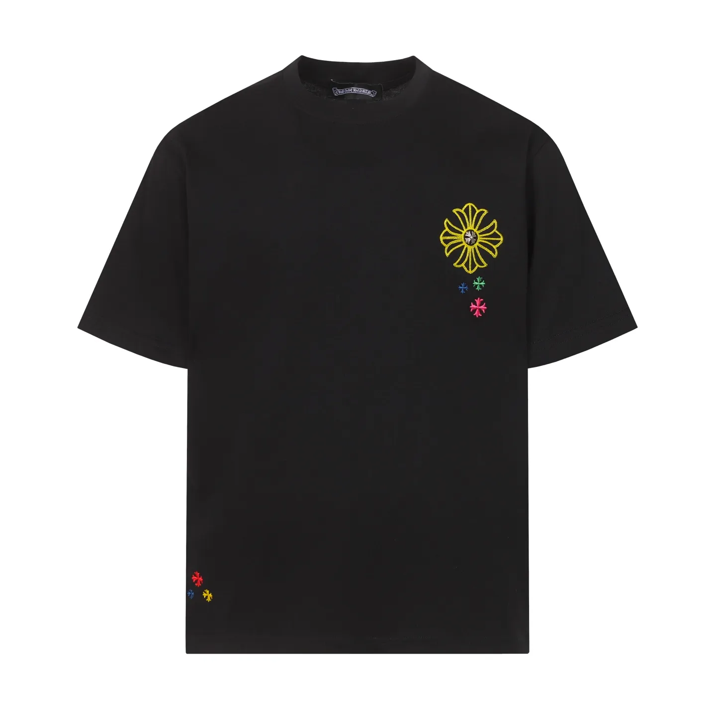 【 Quality】 ：8960# ：Black White Size：S XXL 𝗖𝗵𝗿𝗼𝗺𝗲 𝗛𝗲𝗮𝗿𝘁𝘀 26ss logo Quality T Classic 2026ss Quality Versatile Quality